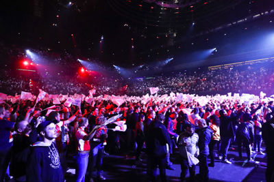 AMSTERDAM , 13-02-2019 , Ziggo Dome , viewing party Ajax vs Real Madrid