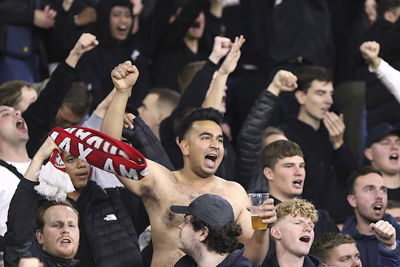 Ajax heeft de steun nodig en krijgt die ook. © De Brouwer