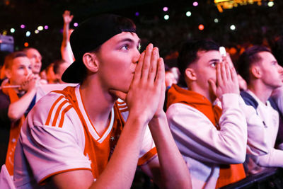 AMSTERDAM , 13-02-2019 , Ziggo Dome , viewing party Ajax vs Real Madrid