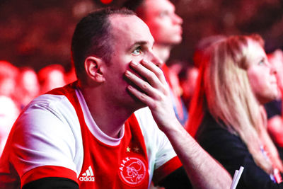AMSTERDAM , 13-02-2019 , Ziggo Dome , viewing party Ajax vs Real Madrid