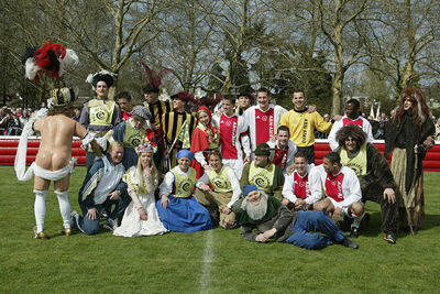 Een soort van elftalfoto, maar dan anders. © Ajax Images
