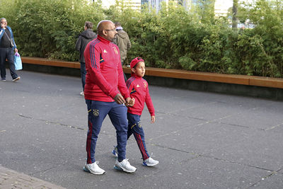 Samen naar Ajax. Vinden we mooi! © De Brouwer
