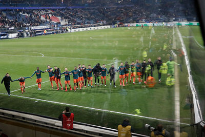 Samen juichen na een overwinning! © De Brouwer