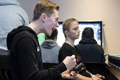 AMSTERDAM , 10-02-2019 , Johan Cruijf Arena, Ajax Jonge Schare Fifa tournooi