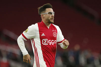 Er vloeit nogal eens bloed, dus Nicoooo tikte een spatbril op de kop! © Pro Shots
