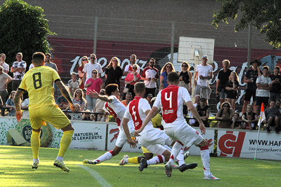 Spaarzaam moment dat Ajax echt in de achteruit stond. © SV Ajax