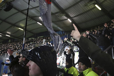 Deze driepunter was bijna on-Ajax, maar des te lekkerder. © De Brouwer