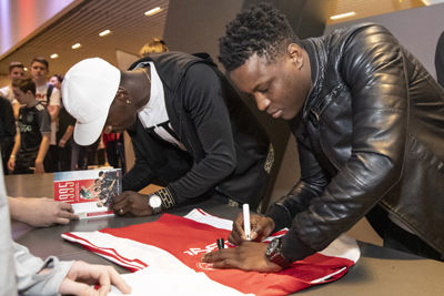 AMSTERDAM , 10-02-2019 , Johan Cruijf Arena, Ajax Jonge Schare Fifa tournooi