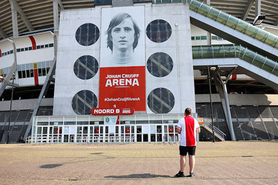 Ja, er zijn weer Ajacieden welkom in de Johan Cruijff Arena! © De Brouwer