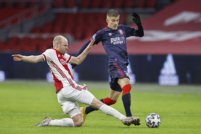 Klaassen met zijn minste optreden in Ajaxshirt tot dusver... © Pro Shots