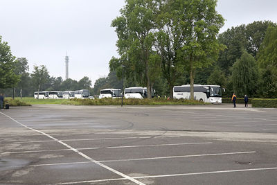 Een lange sliert bussen. Dat hebben we gemist! © De Brouwer