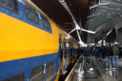 Terug in Amsterdam na een teleurstellende dag. © De Brouwer