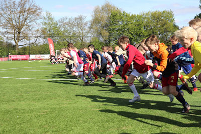 Klaar voor de start? Af! © De Brouwer