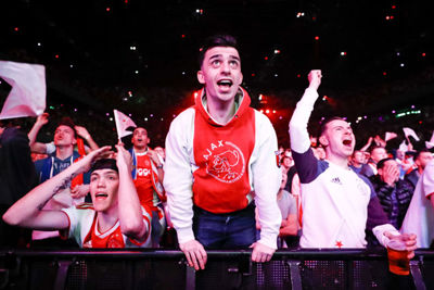 AMSTERDAM , 13-02-2019 , Ziggo Dome , viewing party Ajax vs Real Madrid