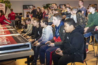 AMSTERDAM , 10-02-2019 , Johan Cruijf Arena, Ajax Jonge Schare Fifa tournooi