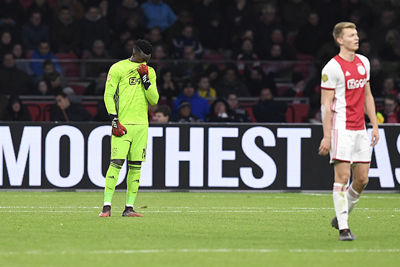 Voor de tweede keer raakt Ajax een marge van zes punten kwijt. © Pro Shots