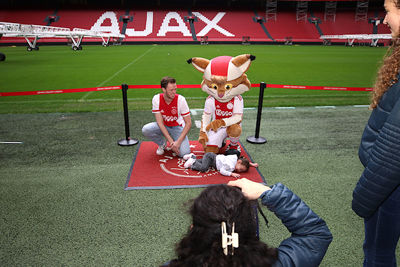 Al heeft niet iedereen zin in het fotomoment, haha! © De Brouwer