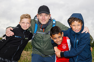 Af en toe een regenbui, maar niemand kan ons stoppen. © Pro Shots