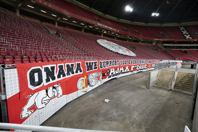 Desondanks laten de supporters van zich horen, voor Onana! © Pro Shots