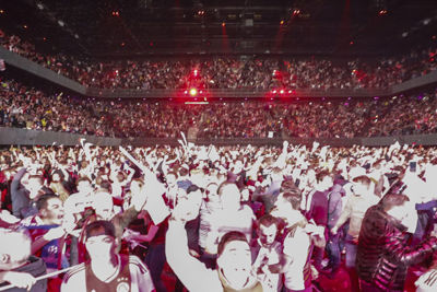 AMSTERDAM , 13-02-2019 , Ziggo Dome , viewing party Ajax vs Real Madrid
