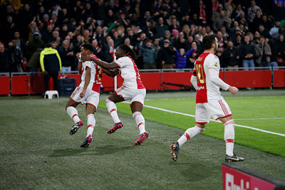 Ontlading bij de 2-1 van Timber! © De Brouwer