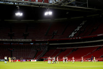 Meer niet, helaas. Want verder is het leeg. Akelig leeg. © Pro Shots