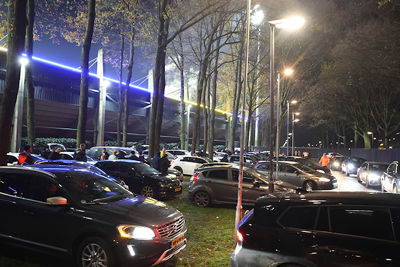 Effe kijken, waar stond-ie ook alweer geparkeerd? © De Brouwer