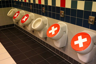 Rust. Tijd voor een sanitaire stop in coronatijd. © De Brouwer