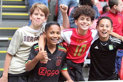 Hebben we er een beetje zin in? © SV Ajax