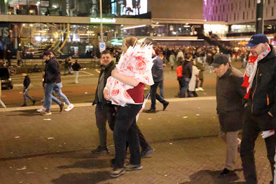 Vergeet niet je vlaggetje mee te nemen voor thuis. © De Brouwer