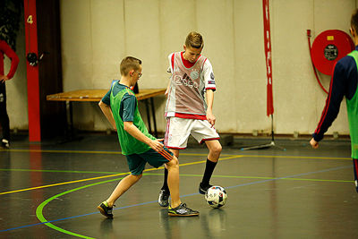 Ajax-thuis tegen Ajax-uit. © De Brouwer
