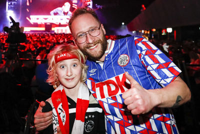 AMSTERDAM , 13-02-2019 , Ziggo Dome , viewing party Ajax vs Real Madrid